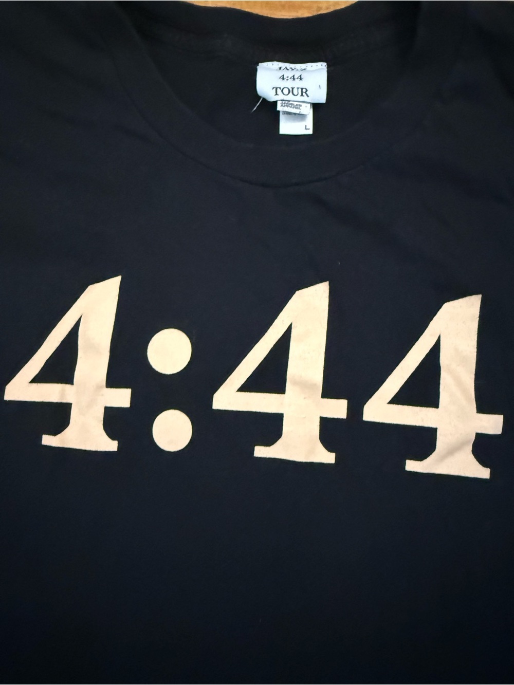JAY-Z 4:44 TOUR 2017 Official Tee | Size L | USA Canada